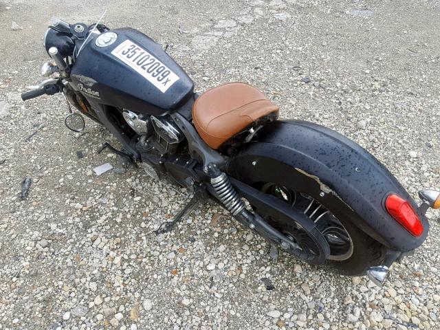 56KMSB004G3117042 - 2016 INDIAN MOTORCYCLE CO. SCOUT BLACK photo 3