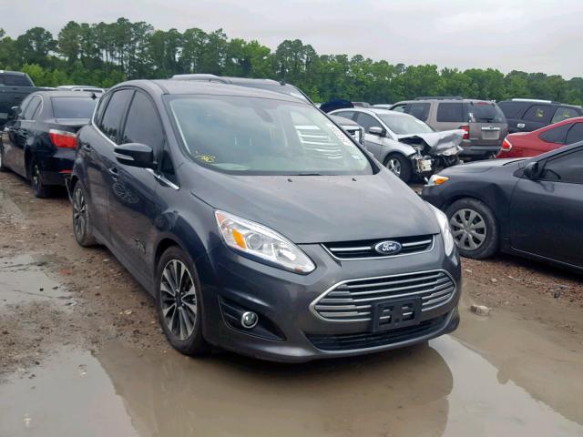 1FADP5FU8HL111450 - 2017 FORD C-MAX TITA GRAY photo 1