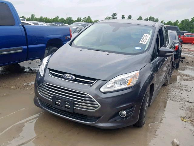 1FADP5FU8HL111450 - 2017 FORD C-MAX TITA GRAY photo 2