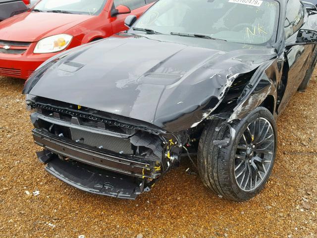 1FA6P8CF4K5115233 - 2019 FORD MUSTANG GT BLACK photo 9