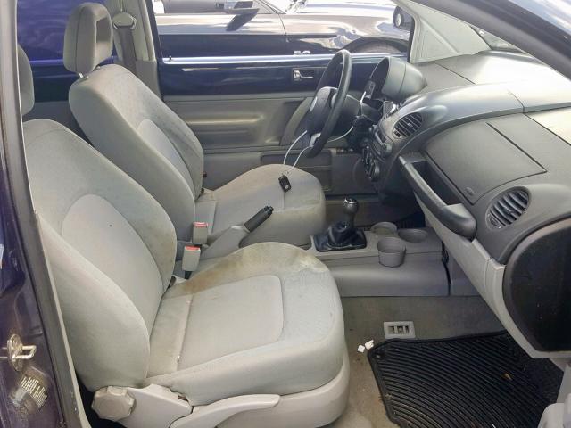 3VWCC21C6XM432170 - 1999 VOLKSWAGEN NEW BEETLE Mavi foto 5