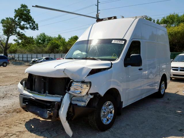 1N6BF0LX3FN802552 - 2015 NISSAN NV 2500 WHITE photo 2