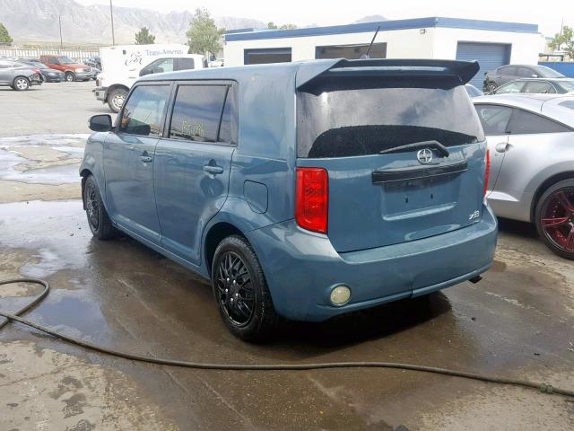 JTLKE50E991066058 - 2009 TOYOTA SCION XB 青色 照片 3