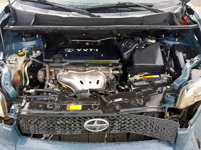 JTLKE50E991066058 - 2009 TOYOTA SCION XB 青色 照片 7