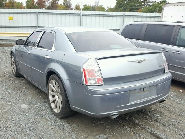 2C3KA73W56H337108 - 2006 CHRYSLER 300C SRT-8 BLUE photo 3