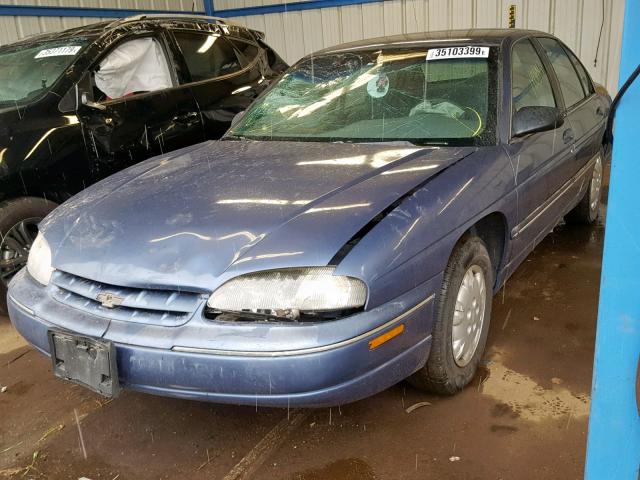 2G1WL52M8W9316879 - 1998 CHEVROLET LUMINA BAS BLUE photo 2