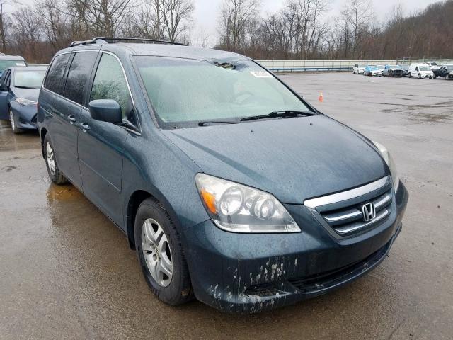 5FNRL38455B000950 - 2005 HONDA ODYSSEY EX  photo 1