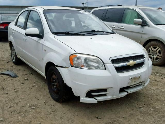 KL1TD56647B054451 - 2007 CHEVROLET AVEO BASE Ağ foto 1