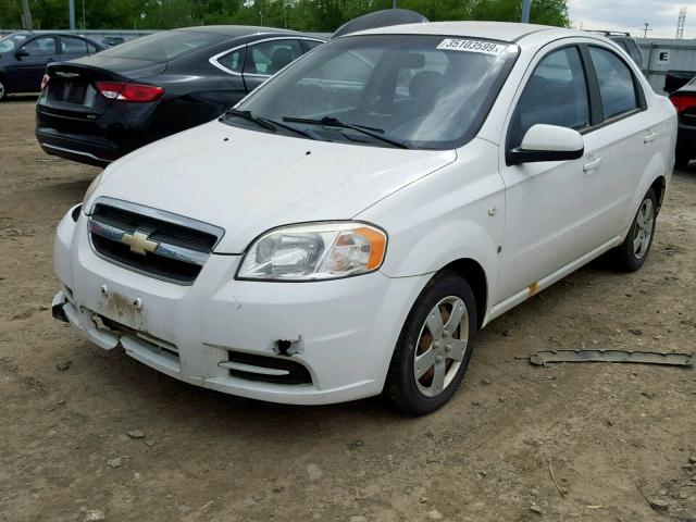 KL1TD56647B054451 - 2007 CHEVROLET AVEO BASE Ağ foto 2