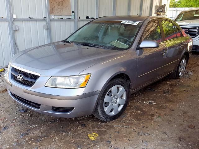 5NPET46C07H232990 - 2007 HYUNDAI SONATA GLS  photo 2