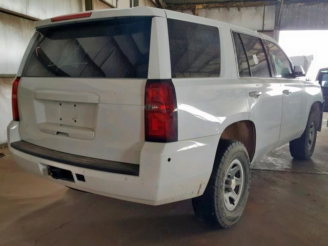 1GNSKFEC6JR120589 - 2018 CHEVROLET TAHOE SPEC WHITE photo 4