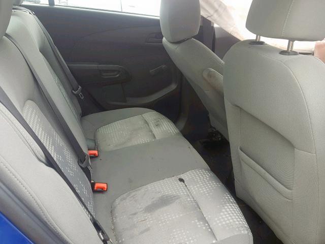 1G1JB5SH4J4134883 - 2018 CHEVROLET SONIC LS BLUE photo 6