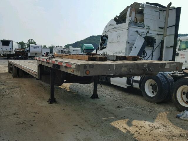 4C6DC482371100366 - 2007 FRUEHAUF FLATBED SILVER photo 1