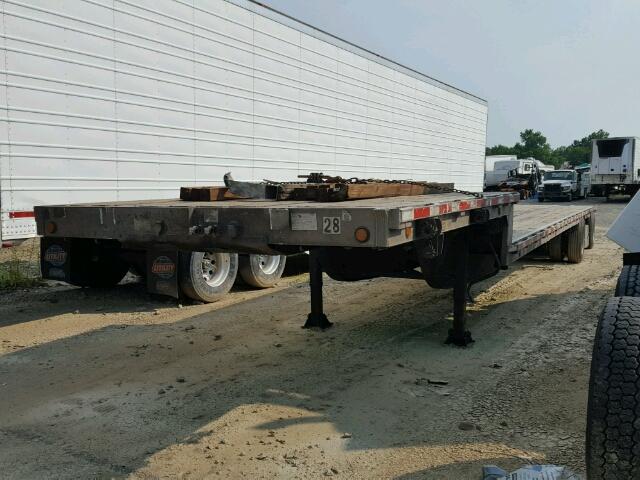 4C6DC482371100366 - 2007 FRUEHAUF FLATBED SILVER photo 2