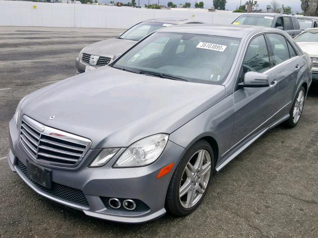 WDDHF5GB7AA053477 - 2010 MERCEDES-BENZ E 350 GRAY photo 2