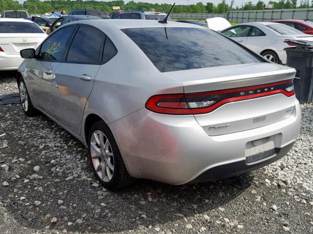 1C3CDFBA6DD157710 - 2013 DODGE DART SXT WHITE photo 3