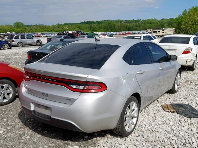 1C3CDFBA6DD157710 - 2013 DODGE DART SXT WHITE photo 4