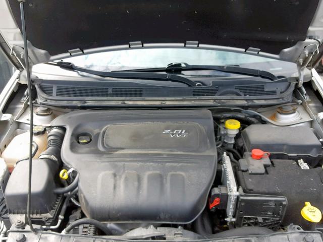 1C3CDFBA6DD157710 - 2013 DODGE DART SXT WHITE photo 7