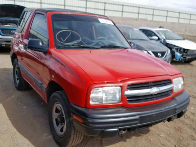 2CNBE1867X6915661 - 1999 CHEVROLET TRACKER RED photo 1