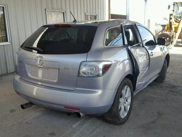 JM3ER293880181677 - 2008 MAZDA CX-7 SILVER photo 4