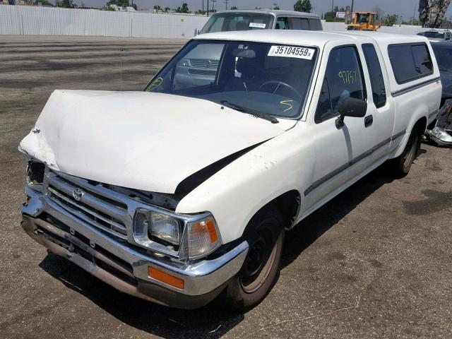 JT4VN93D3P5036224 - 1993 TOYOTA PICKUP 1/2 WHITE photo 2