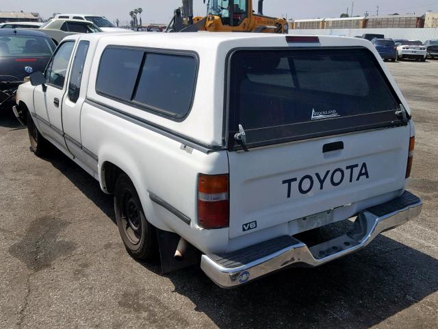 JT4VN93D3P5036224 - 1993 TOYOTA PICKUP 1/2 WHITE photo 3