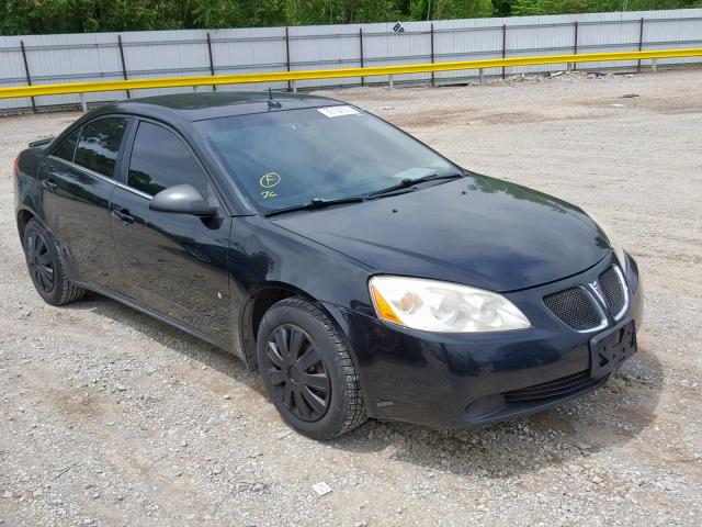 1G2ZF57B384145925 - 2008 PONTIAC G6 VALUE L BLACK photo 1