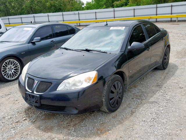 1G2ZF57B384145925 - 2008 PONTIAC G6 VALUE L BLACK photo 2