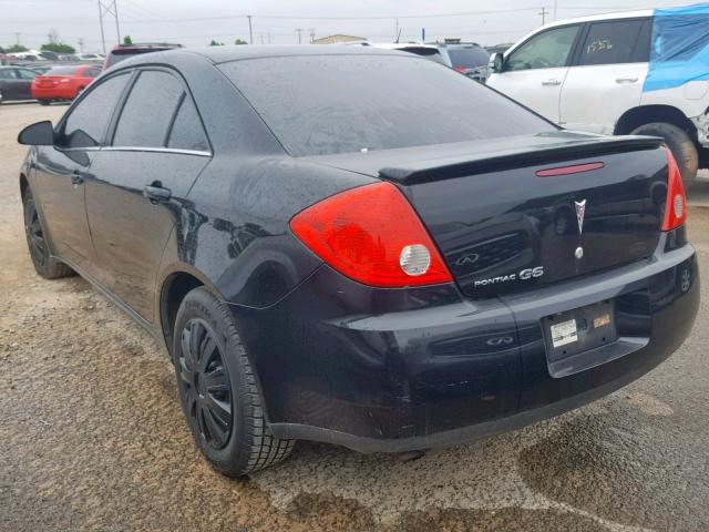 1G2ZF57B384145925 - 2008 PONTIAC G6 VALUE L BLACK photo 3