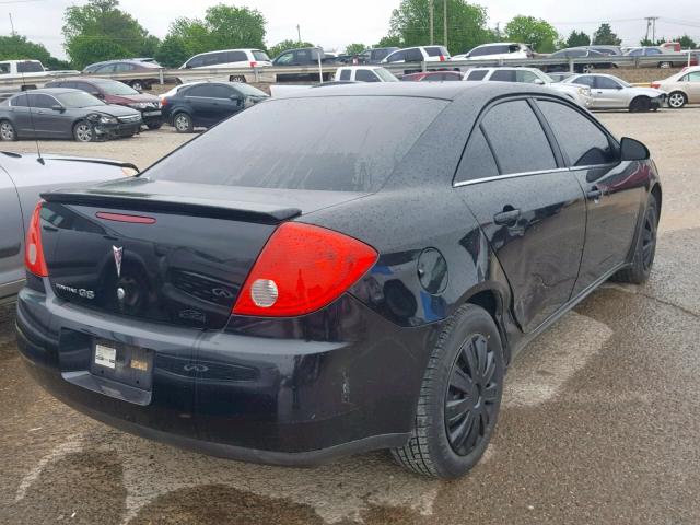 1G2ZF57B384145925 - 2008 PONTIAC G6 VALUE L BLACK photo 4