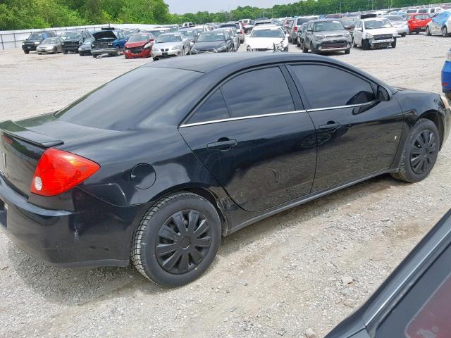 1G2ZF57B384145925 - 2008 PONTIAC G6 VALUE L BLACK photo 9