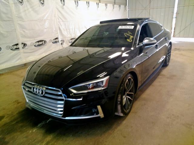 WAUC4CF52JA035623 - 2018 AUDI S5 PRESTIG BLACK photo 2