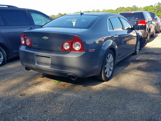 1G1ZK57779F144987 - 2009 CHEVROLET MALIBU LTZ ნაცრისფერი ფოტო 4