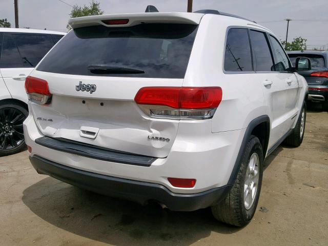 1C4RJEAG2EC136908 - 2014 JEEP GRAND CHER WHITE photo 4