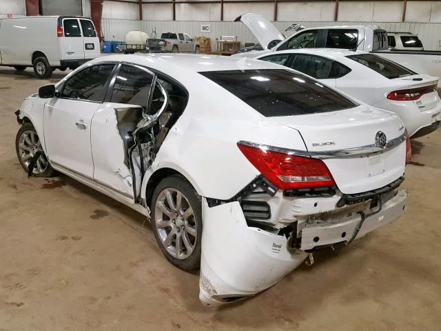 1G4GD5G38EF165701 - 2014 BUICK LACROSSE P WHITE photo 3