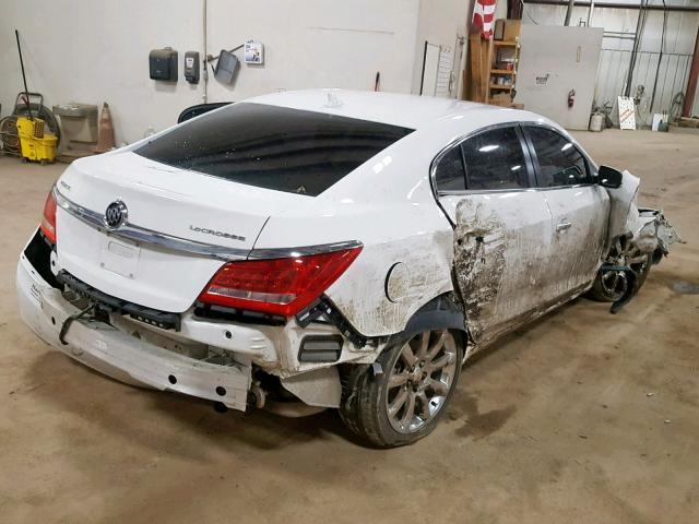 1G4GD5G38EF165701 - 2014 BUICK LACROSSE P WHITE photo 4