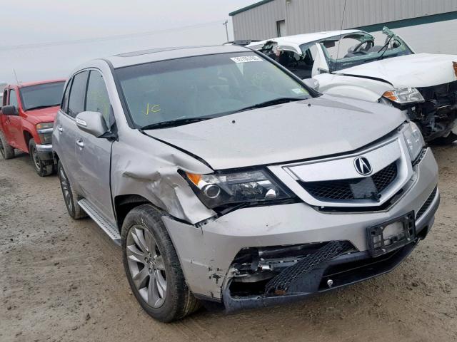 2HNYD2H64CH517954 - 2012 ACURA MDX ADVANC SILVER photo 1