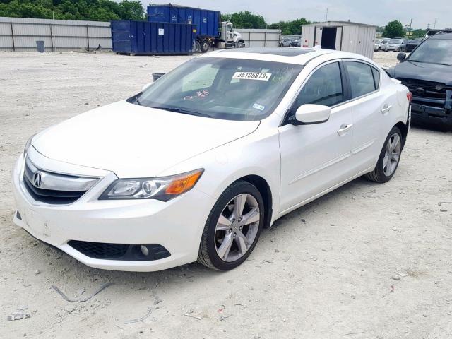 19VDE1F72EE004605 - 2014 ACURA ILX 20 TEC WHITE photo 2