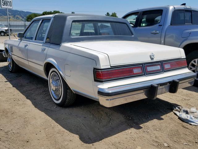 1C3BF66P8GX530737 - 1986 CHRYSLER FIFTH AVEN WHITE photo 3