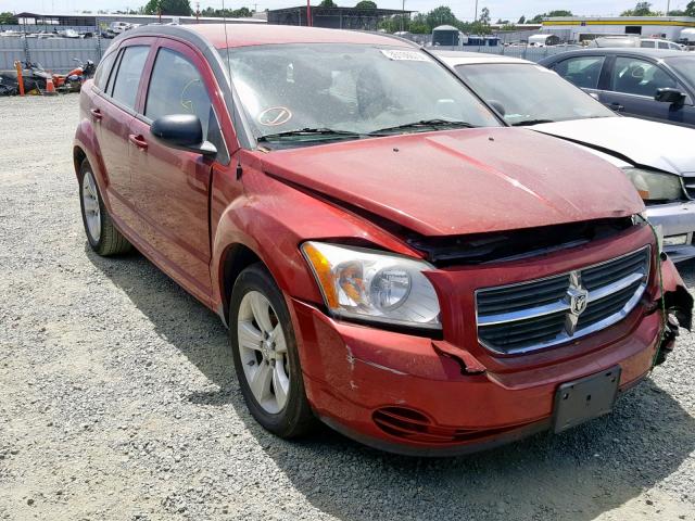 1B3CB4HA4AD612760 - 2010 DODGE CALIBER SX RED photo 1