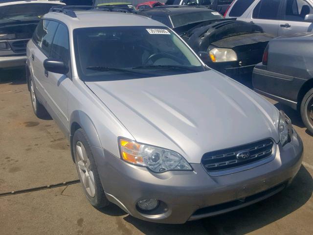 4S4BP61C567358920 - 2006 SUBARU LEGACY OUT SILVER photo 1