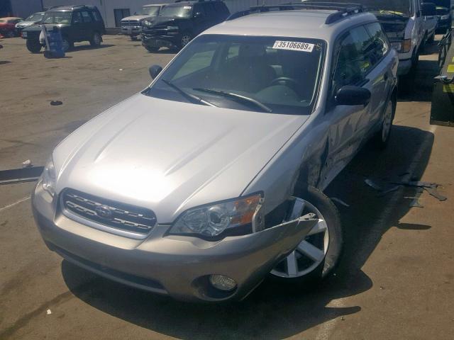 4S4BP61C567358920 - 2006 SUBARU LEGACY OUT SILVER photo 2