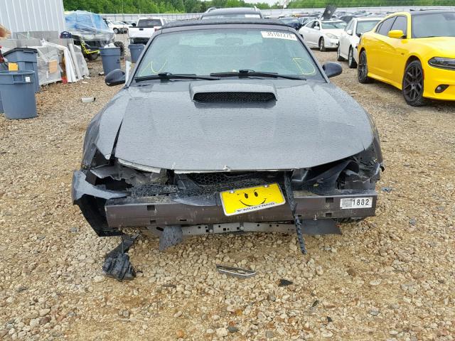 1FAFP45X84F122388 - 2004 FORD MUSTANG GT GRAY photo 9