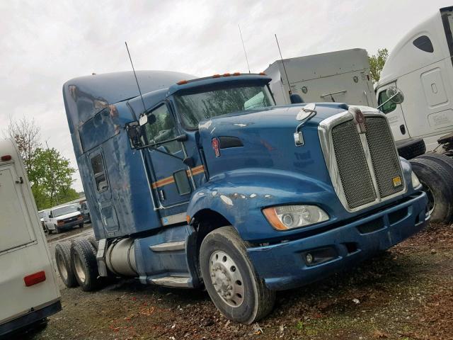 1XKAD48X1AJ273238 - 2010 KENWORTH CONSTRUCTI BLUE photo 1