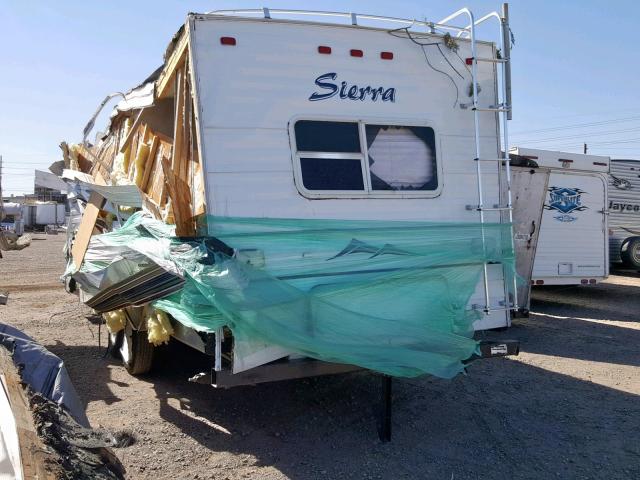 4X4TSED234T121068 - 2004 WILDWOOD SIERRA WHITE photo 3