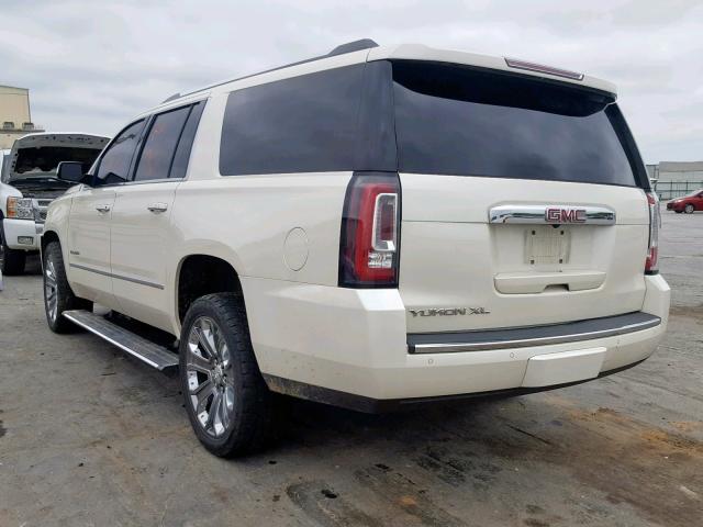 1GKS2JKJ5FR680016 - 2015 GMC YUKON XL D WHITE photo 3