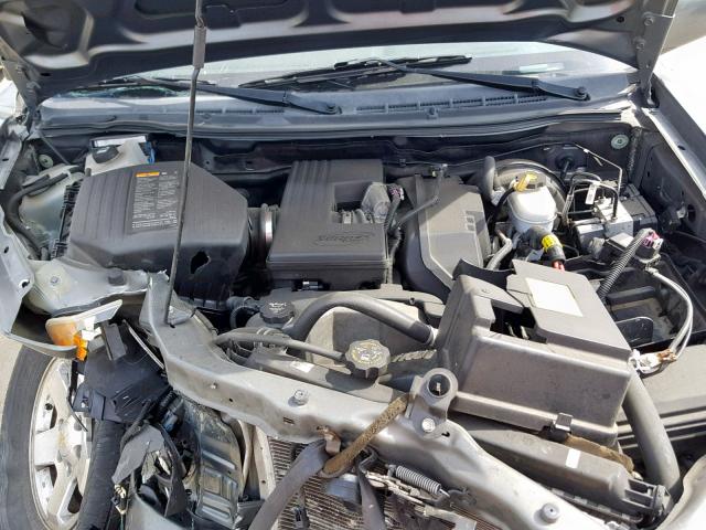 1GCESCFE4B8125107 - 2011 CHEVROLET COLORADO L GRAY photo 7