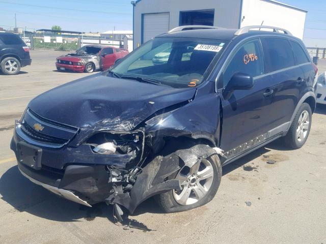 3GNAL2EK5ES665002 - 2014 CHEVROLET CAPTIVA LS 蓝色 照片 2