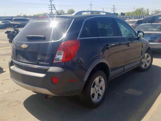 3GNAL2EK5ES665002 - 2014 CHEVROLET CAPTIVA LS 蓝色 照片 4