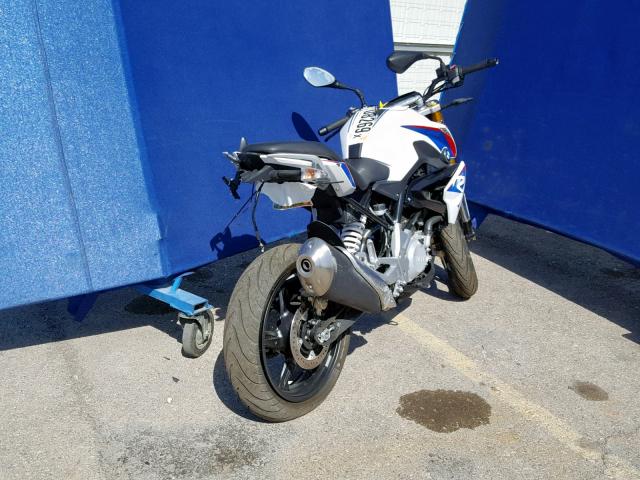 WB30G1103JR857219 - 2018 BMW G310 R WHITE photo 4